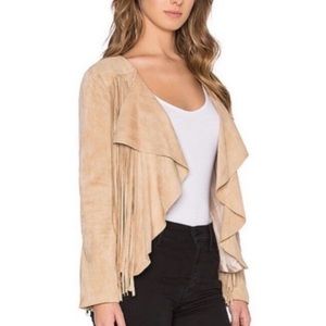 BISHOP + YOUNG SUEDE JACKET SIZE MEDIUM NEW